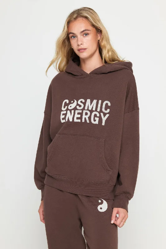 Cosmic Energy Easy Hoodie Hoodie with Zipper Versatile Modern