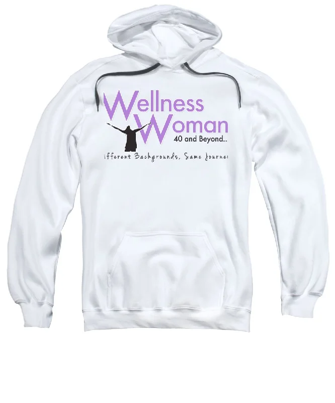 Wellness Woman 40 And Beyond - Sweatshirt Hoodie with Belted Waist Structured Tailored