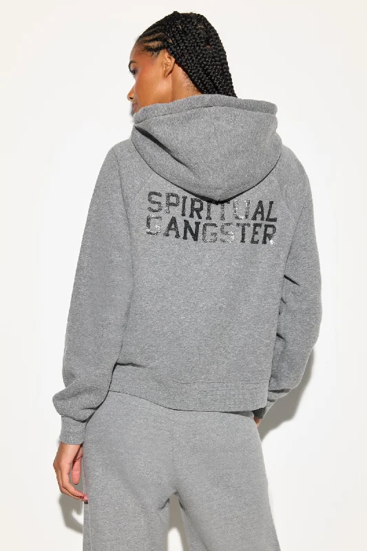 SG Shine Everyday Zip Hoodie Hoodie with Typography Text Message