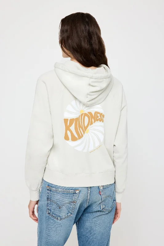 Kindness Everyday Zip Hoodie Hoodie with Earth Tones Natural Calm