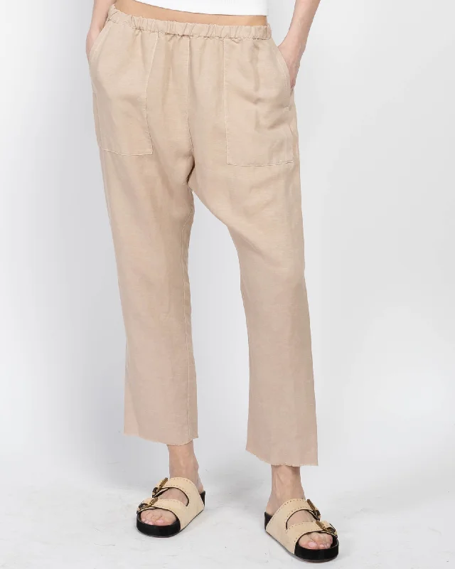 Erika Linen Pants Trendy Palazzo Pants