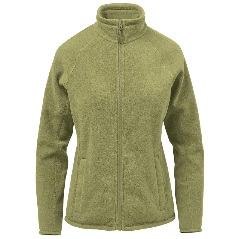 Stormtech Women's Sage Green Montauk Fleece Jacket Quilted Jacket Puffer Jacket Insulated Jacket