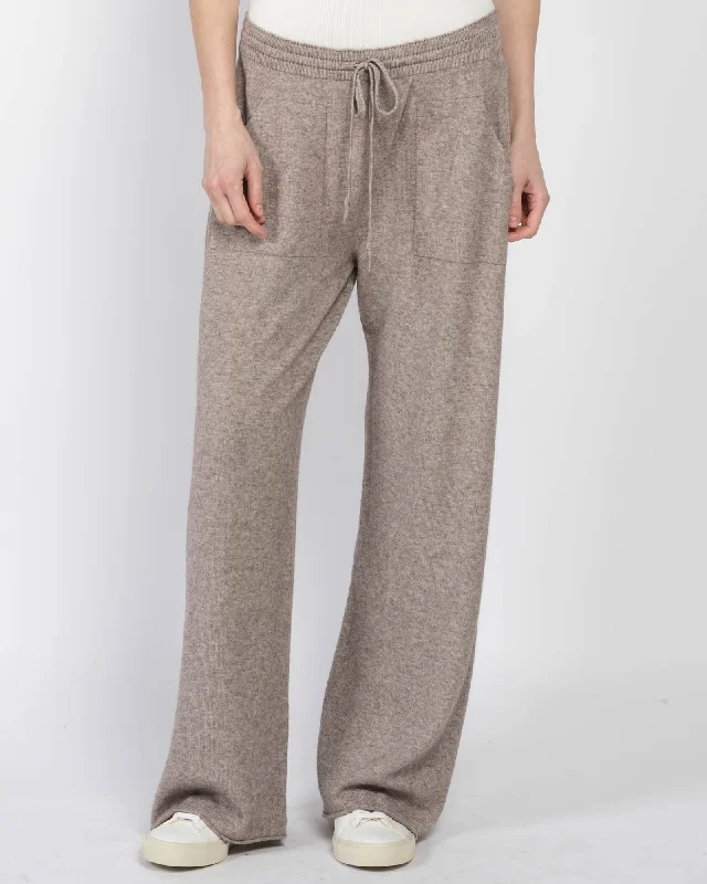 Straight Knit Wide Pants Comfortable Jogging Pants