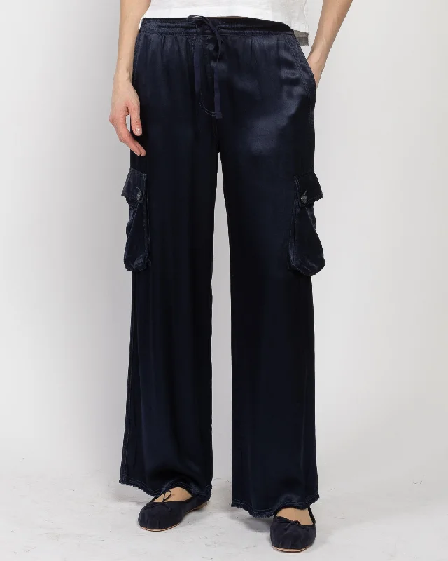 Mason Vintage Satin Pants Fashionable Track Pants