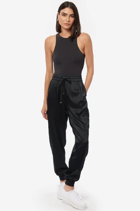 Cami NYC Elsie Pants in Black Formal Wide-Leg Pants