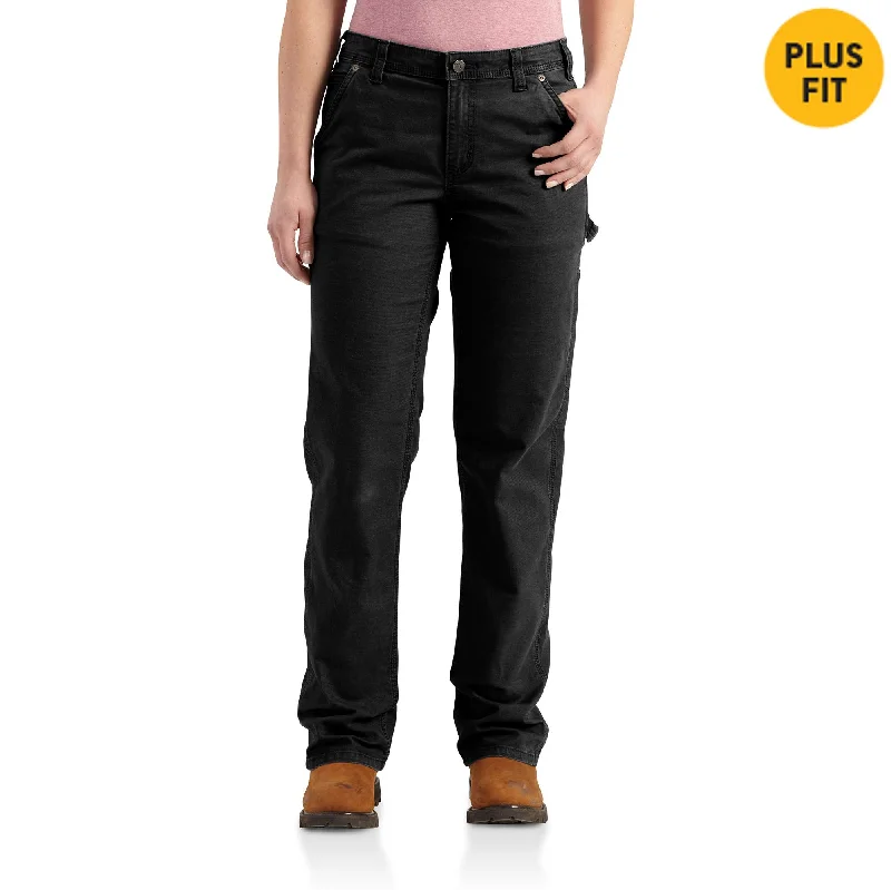 Rugged Flex® Loose Fit Canvas Work Pant Trendy Wide-Leg Pants