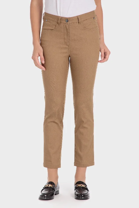 Cotton capri trousers Trousers Review Highly