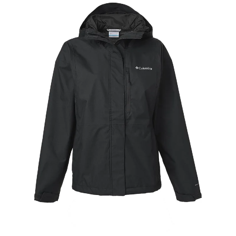 Columbia Women's Black Hikebound Jacket Hooded Jacket Caped Jacket Shawl Collar Jacket