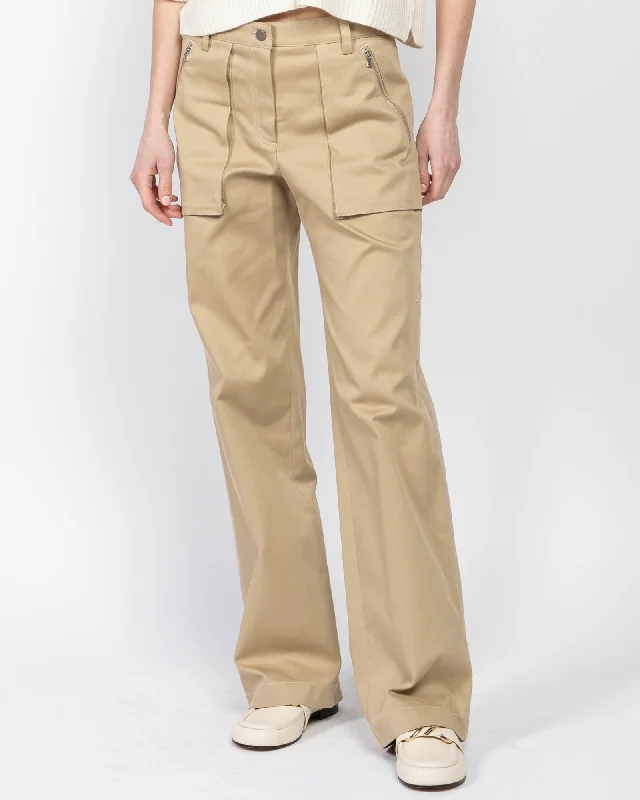 Isa Combo Pants Elegant Palazzo Trousers