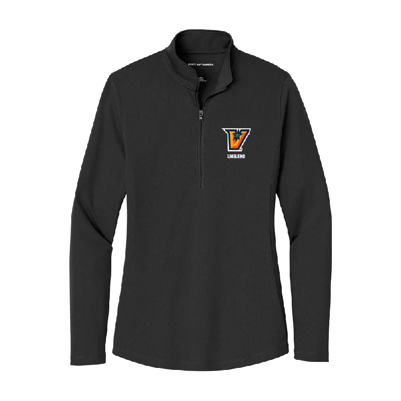 UTRGV - NCAA Women's Track & Field : Ashley Lingueno - Women's Lightweight Quarter Zip Jacket Collared Jacket Crew Neck Jacket Turtle Neck Jacket