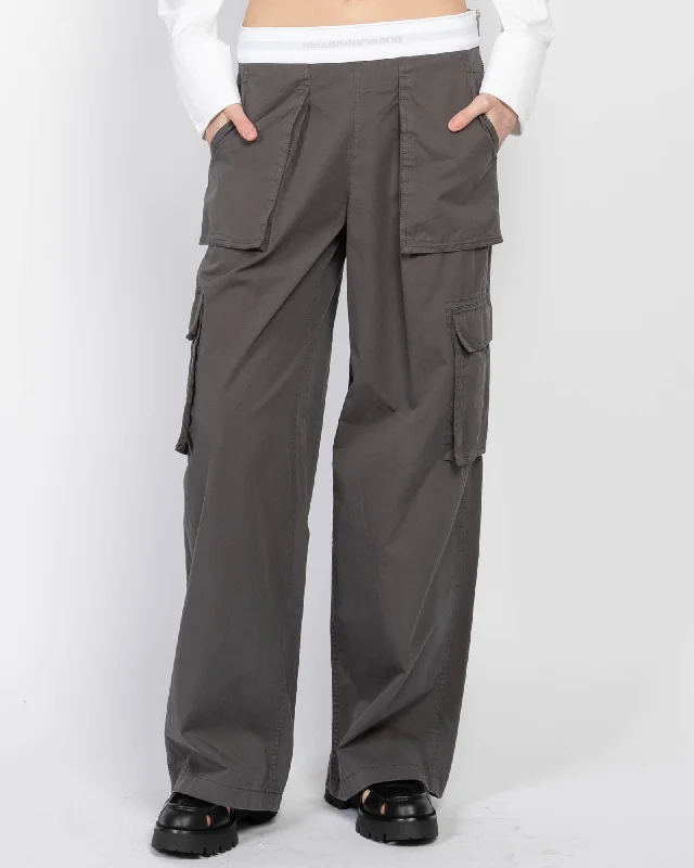 Cargo Rave Pants Cozy Full-Length Pants