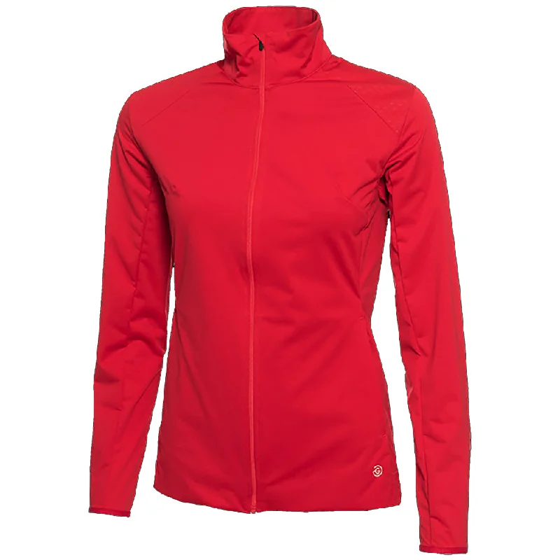 Galvin Green Lissy INTERFACE-1 Womens Golf Jacket Ribbed Jacket Pleated Jacket Ruffled Jacket