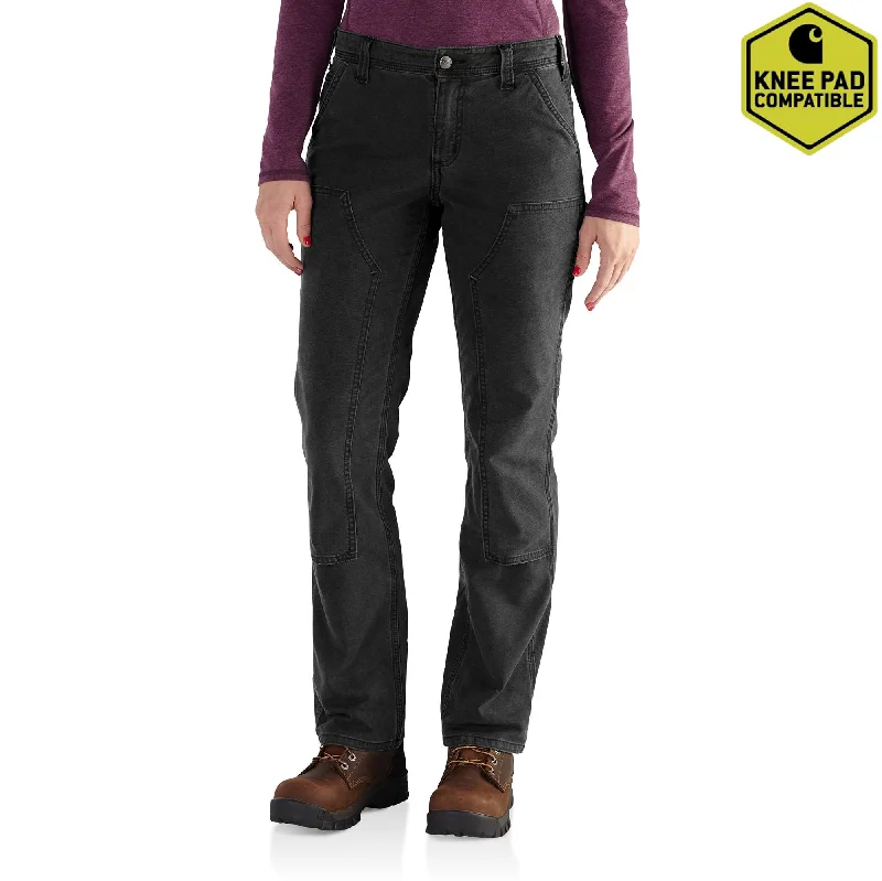 Rugged Flex® Loose Fit Canvas Double-Front Work Pant Soft Cotton Pants