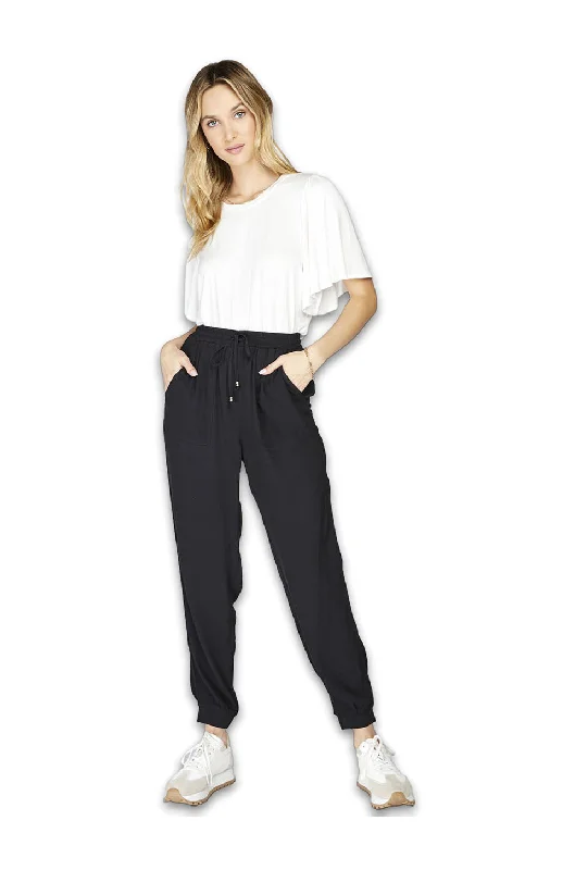 Gentle Fawn Cairo Pants In Black Cozy Knit Pants