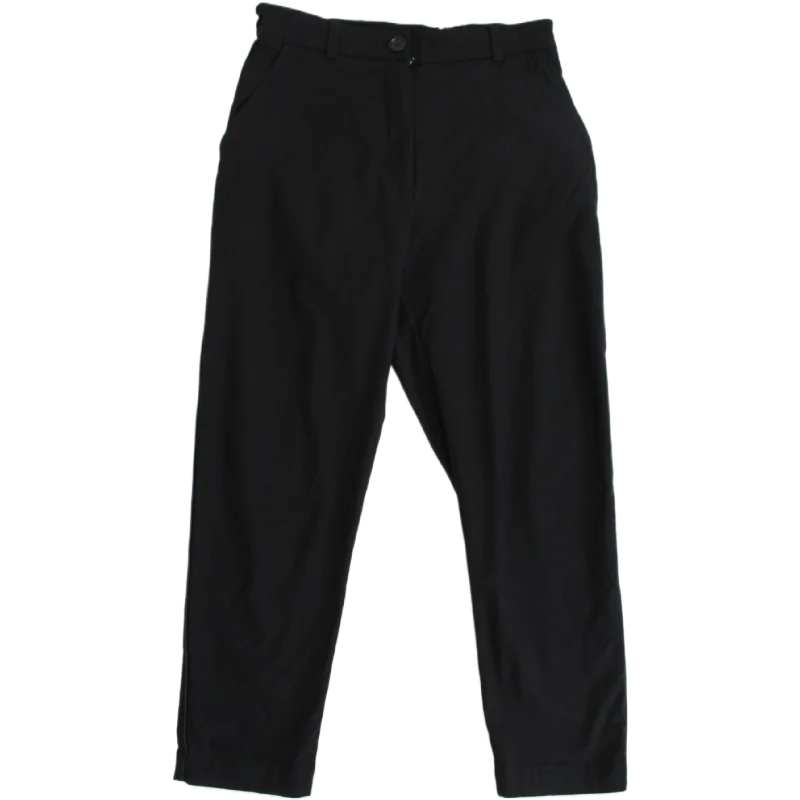 Moochi - Tapered Cropped Pant Casual Skinny Fit Pants