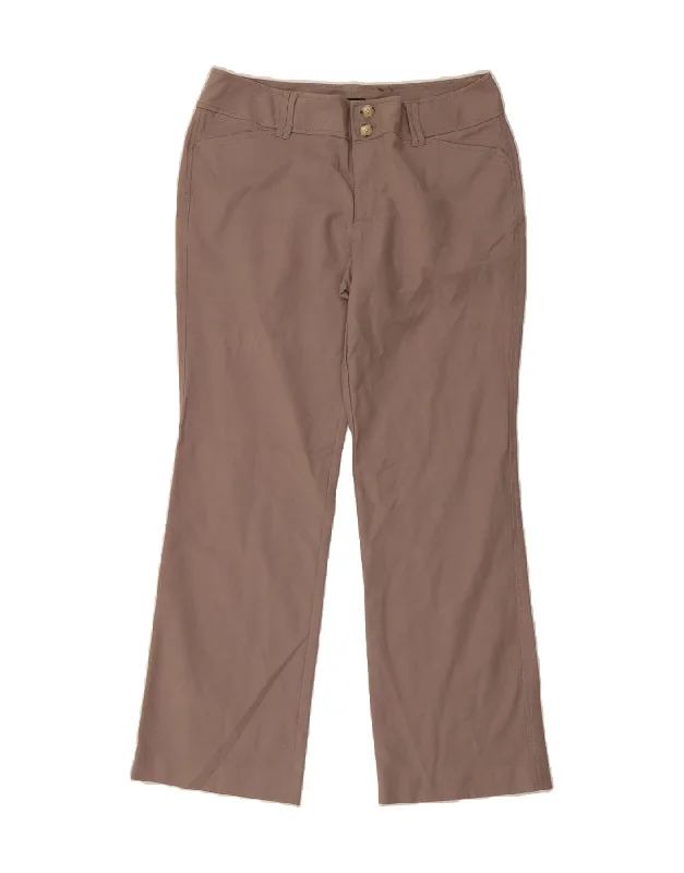 EDDIE BAUER Womens Vashon Fit Casual Trousers US 12 Large W30 L30 Brown Trousers Bestseller Popular