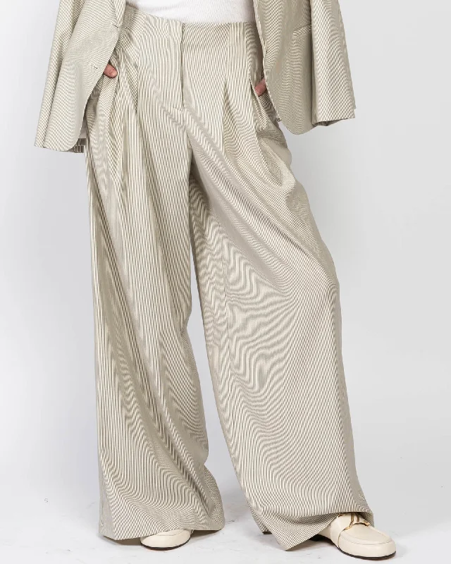 Drew Wide Pants Chic Wool Trousers