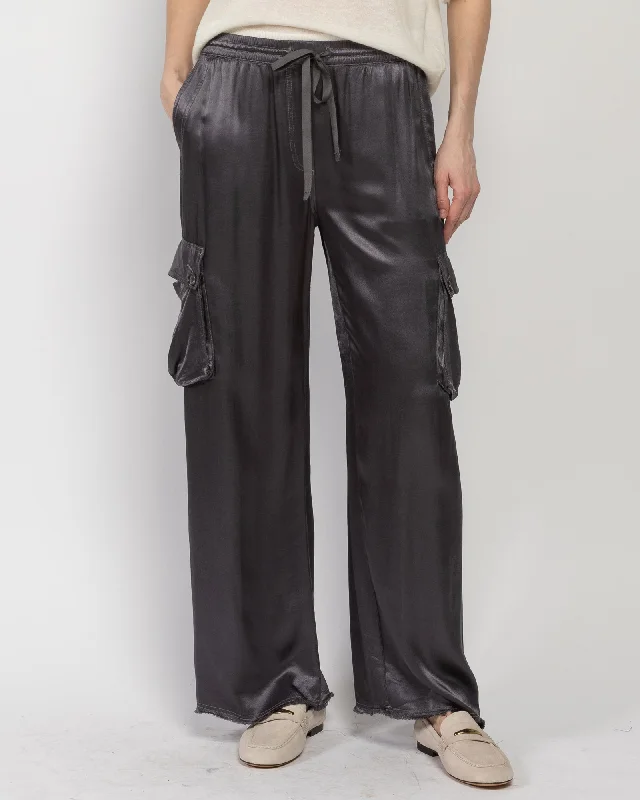 Mason Vintage Satin Pants Soft Sweatpants Style