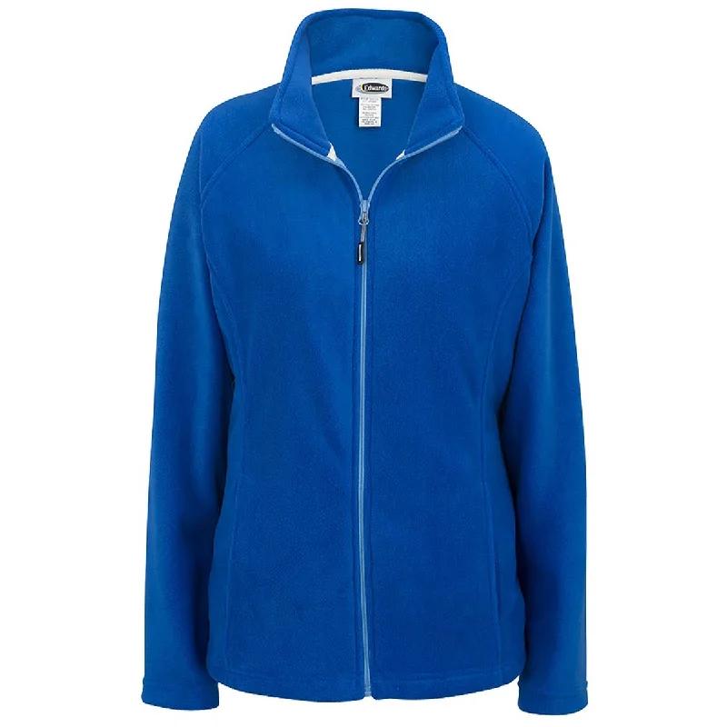 Edwards Women's Royal Microfleece Jacket Fitted Jacket Loose Jacket Oversized Jacket