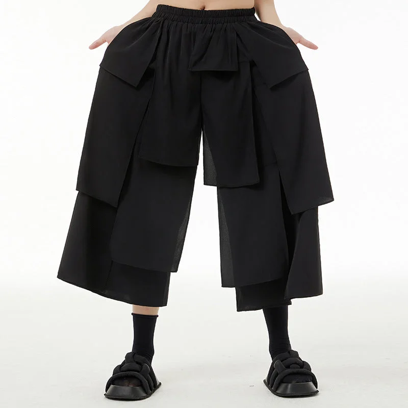 Patchwork Casual High Waisted Pants Cozy Jogger Leggings