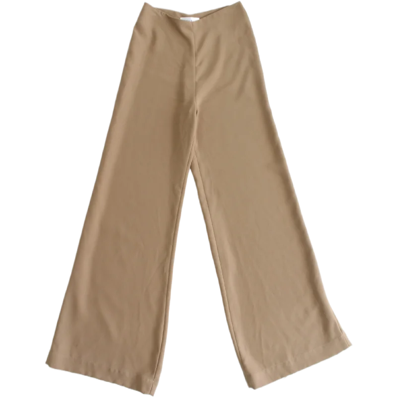 Caitlin Crisp - Wide Leg Pant Stylish Slim Trousers