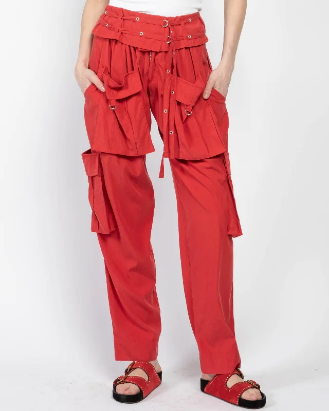 Hadja-GD Cargo Pants Elegant Dress Pants