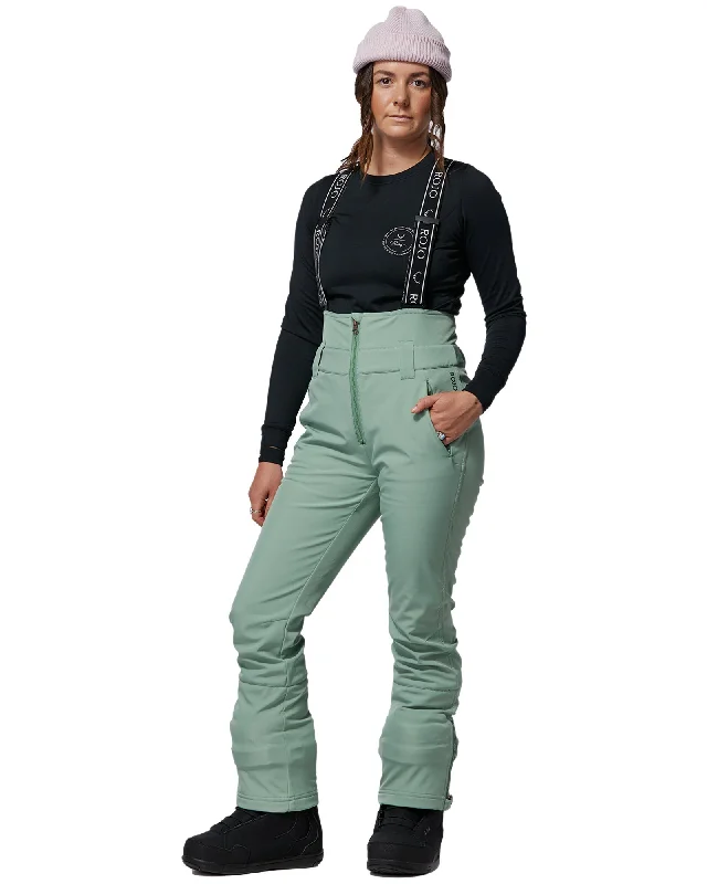 SOFTSHELL HIGH RISE PANT-LODON FROST Fashionable Tapered Leg Pants