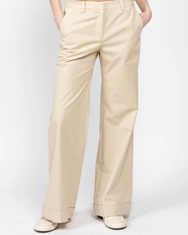 Howard With Cuff Pants Casual Drawstring Pants