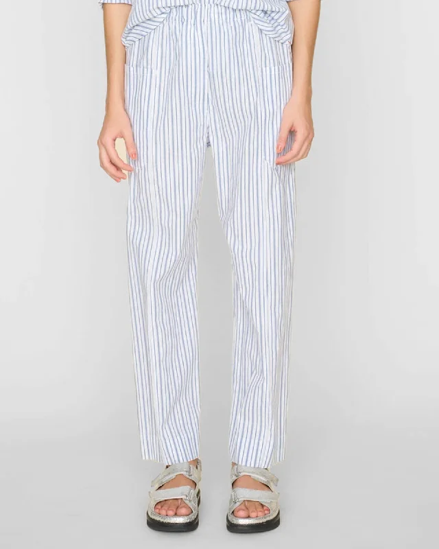 Jake Stripe Pants High-Waist Yoga Pants