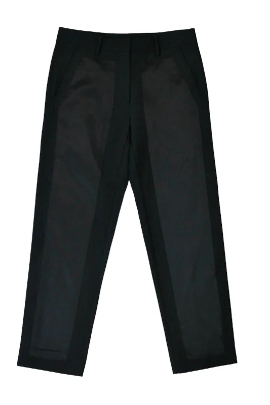 Violante Nessi - Wool Blend Suit Pants Chic Slim Fit Pants