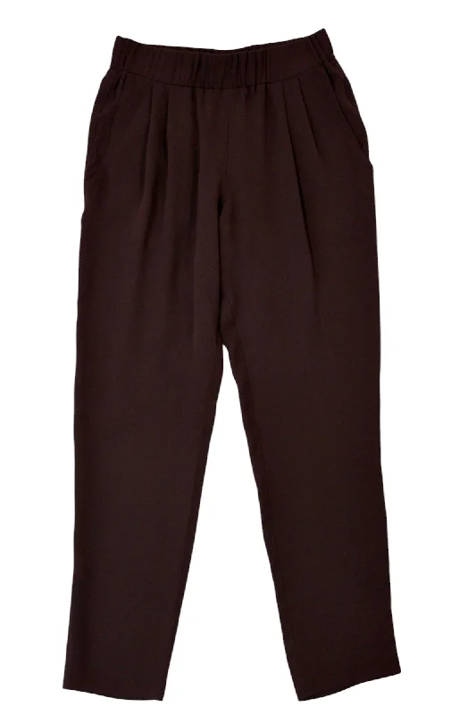 Juliette Hogan - Chiffon Pants Relaxed Fit Trousers