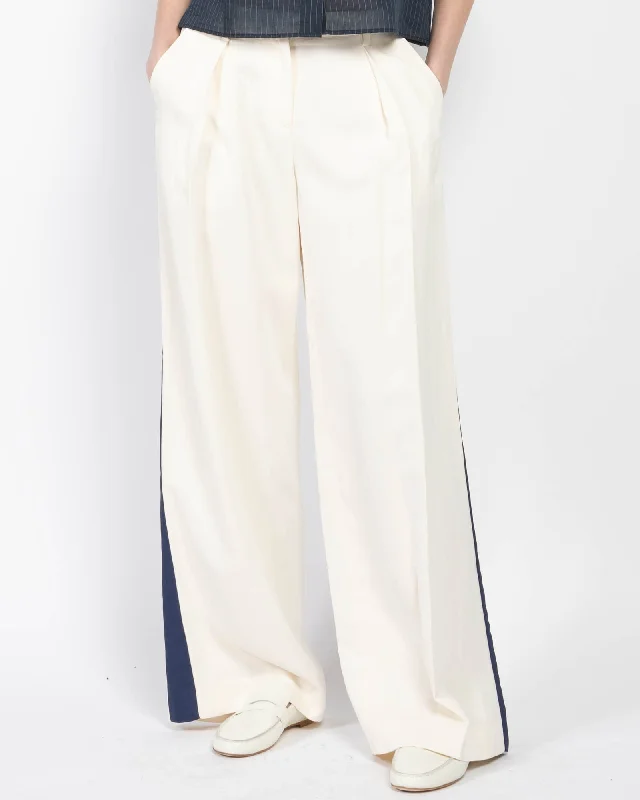 Sullivan With Tux Pants Relaxed High-Waist Trousers