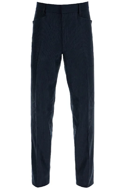 Dyllan Tailored Trousers In Can Trousers Plaid Checkered