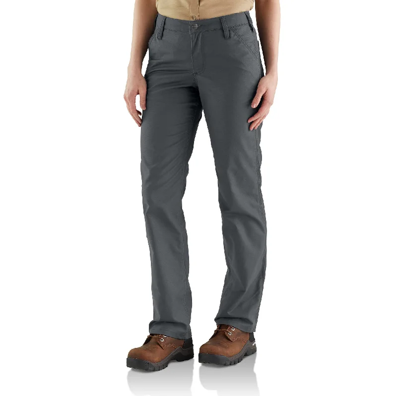 Rugged Professional™ Series Rugged Flex® Loose Fit Canvas Work Pant High-Waist Jeans