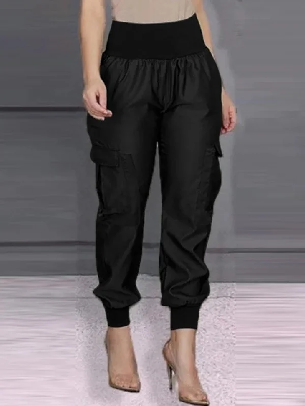 Oversized trousers X4671630 Wide Leg Loose Fit Mid Waist