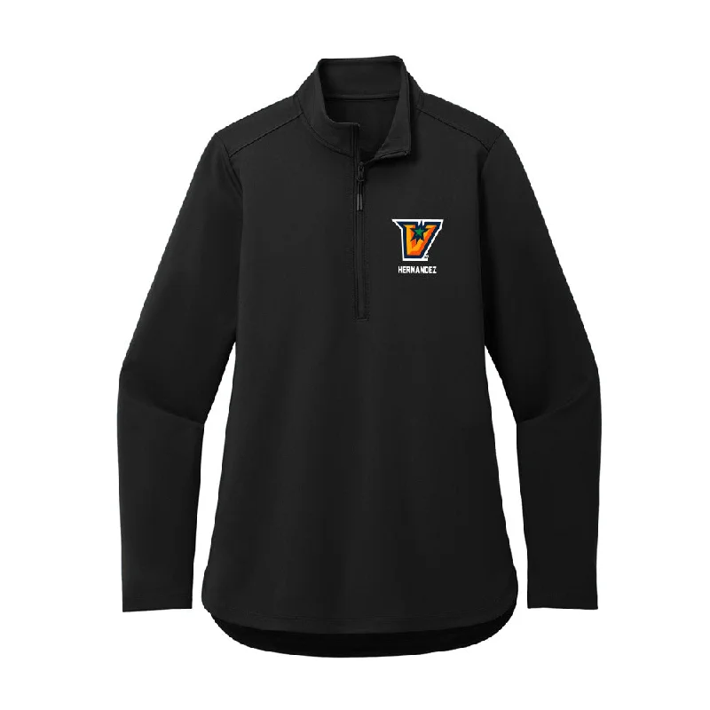 UTRGV - NCAA Women's Track & Field : Ana Hernandez - Women's Premium Quarter Zip Jacket Ribbed Jacket Pleated Jacket Ruffled Jacket