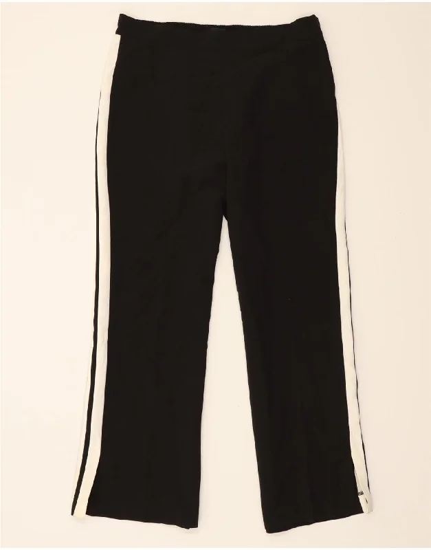 MOSSIMO Womens Tracksuit Trousers UK 14 Large  Black Polyester Trousers stylish elegant