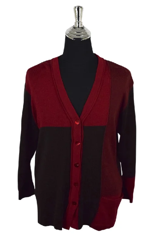 Knitted Cardigan Open Front Closed Front Wrap Front