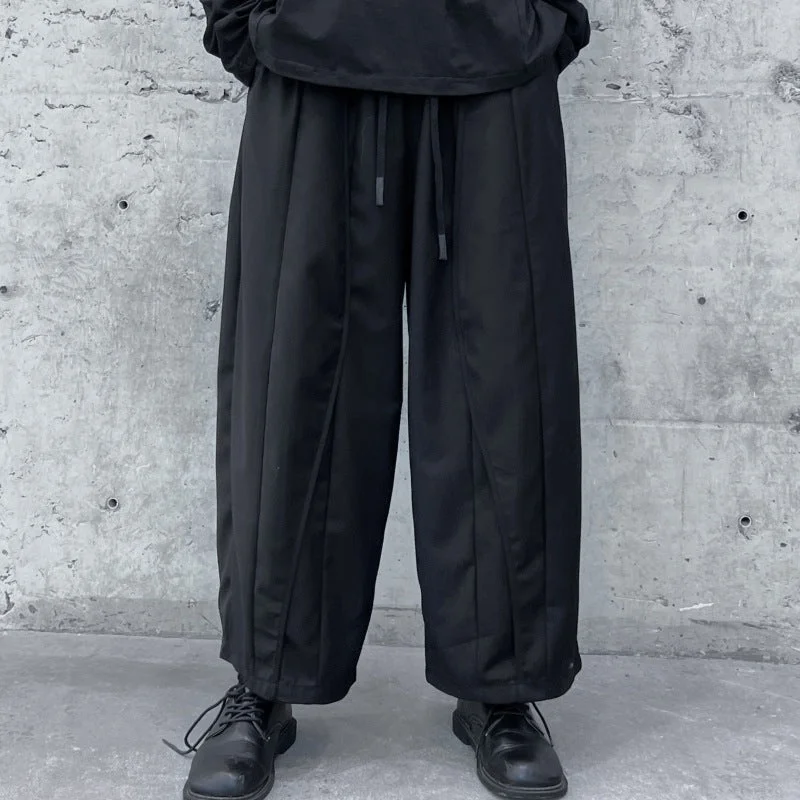 Retro Straight Wide Leg Pants Cozy Lounge Pants