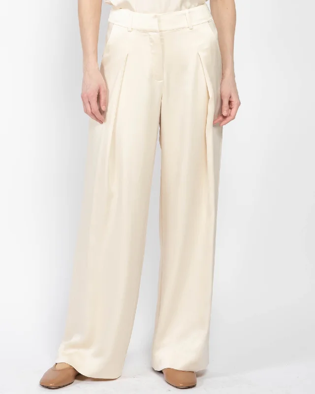 Mercer Pleated Pants Relaxed Linen Pants