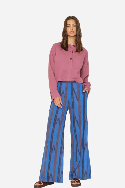 Xirena Pippen Pant Electric Blue Comfortable Jogger Trousers