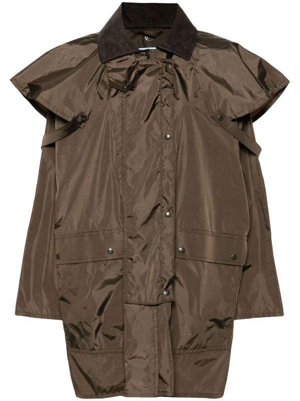 corduroy-collar storm jacket Trench Coat Raincoat Waterproof Jacket