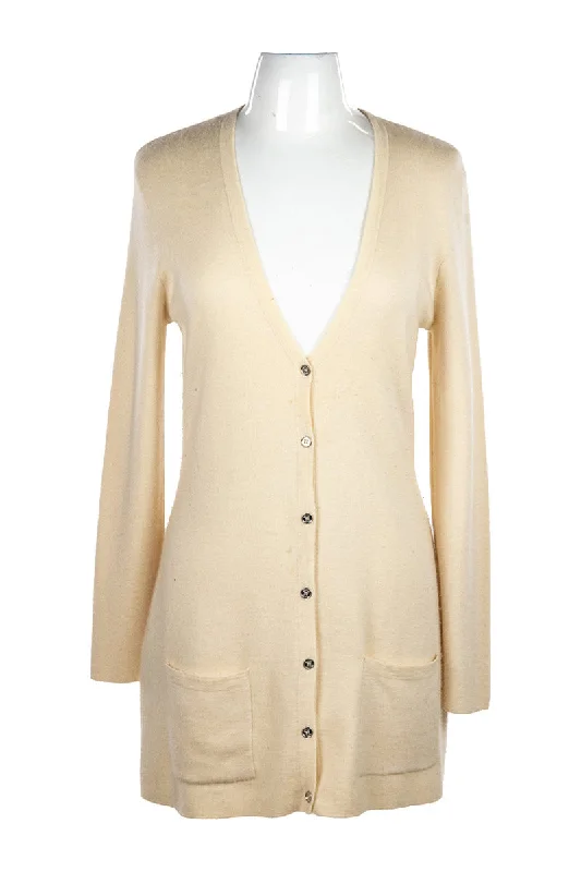 Michael Kors Cardigan Glossy Satin Silk