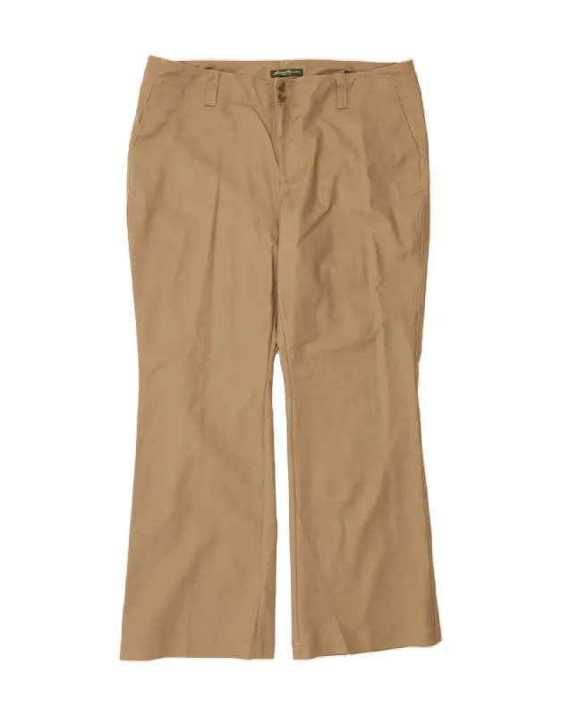 EDDIE BAUER Womens Blakely Fit Chino Trousers US 20 3XL W42 L31 Beige Trousers Chinos Classic