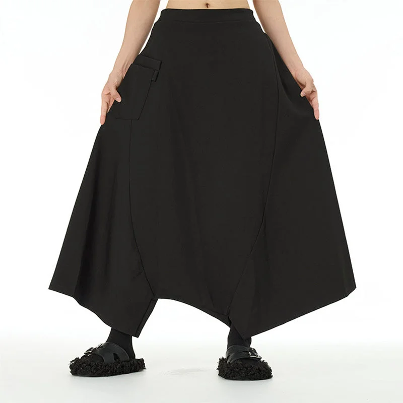 Casual Loose Ninth Wide Leg Pants Slim-Fit Leggings