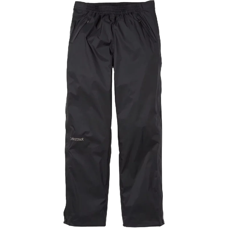 Women's PreCip Eco Full Zip Pant - Long Comfortable Pleated Pants