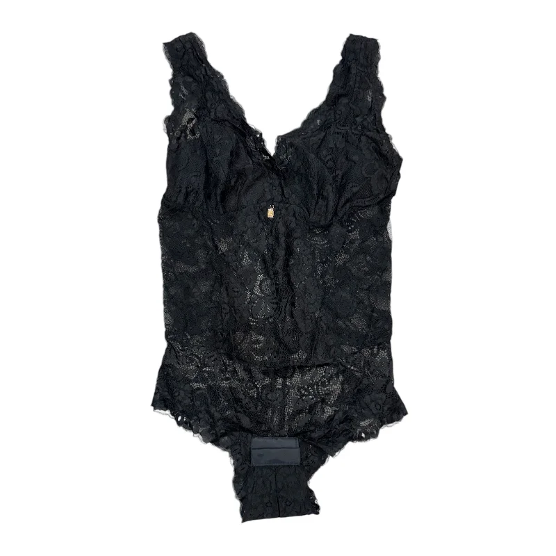 Bodysuit lace 09645 Elegant Bodysuit with Lace Trim