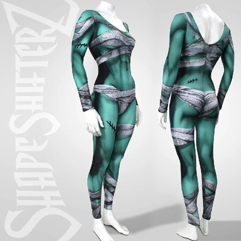 BodyMapped Sexy Mummy Bodysuit - Cosplay | Athletics | Performance Comfortable Lace Bodysuit