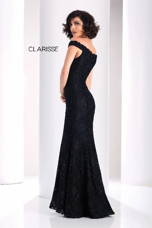 Clarisse -4801 Off Shoulder Mermaid Evening Dress Tunics New arrival