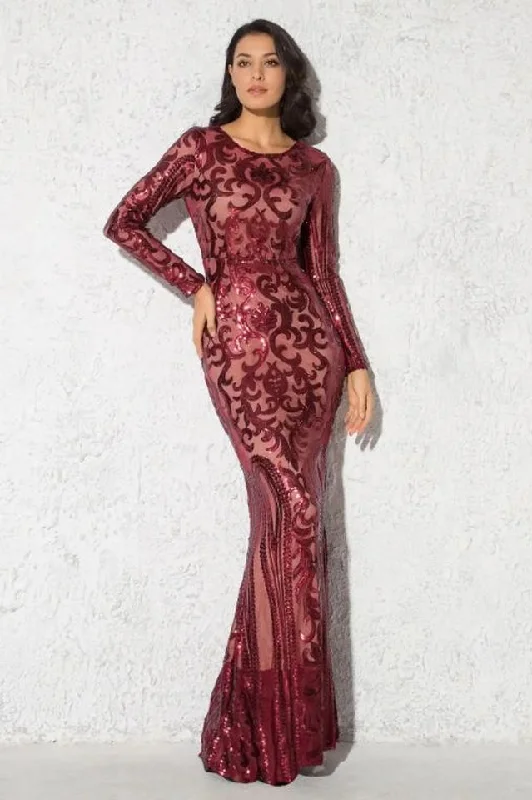 Paisley Elegant Evening Dress Tunics Chic elegant